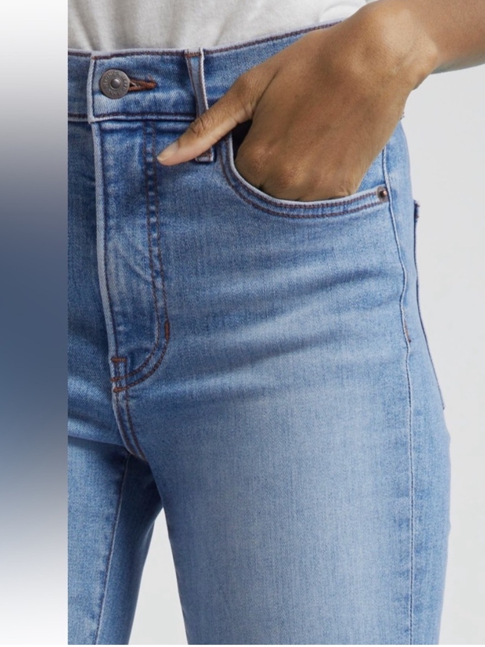 Veronica Beard Carson High Waist Ankle Flare Jeans - Size 26 - Picture 5 of 13